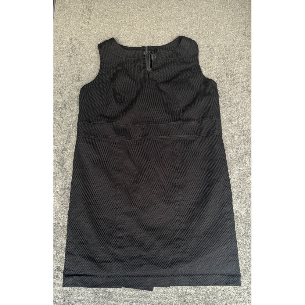 Tahari Shift Dress Women's Size 18W Split Neck Back‎ Zip 100% Polyester Pullover
